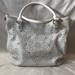 Jessica Simpson Bags | Jessica Simpson White Bag | Color: Silver/White | Size: 13” X 13” X 5”