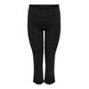 Jazzpants ONLY PLAY "ONPFOLD JAZZ PANTS", Damen, Gr. 48/50, N-Gr, schwarz, Jersey, Obermaterial: 92% Baumwolle, 8% Elasthan, unifarben, sportlich, bequem, Hosen, Große Größen