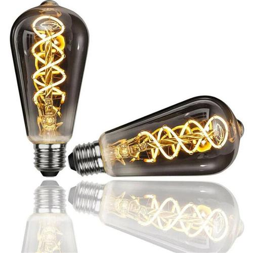 Edison Vintage Glühbirne,ST64 E27 5W led Glühbirne Vintage Antike Glühbirne, Warmweiß (2700K) ,