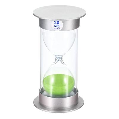 20 Minute Sand Timer, Sandy Clock Count Down Sand Glass, Green Sands