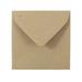 JAM 3.1 x 3.1 Square Envelopes Brown Kraft 1000/Carton Brown Kraft Recycled