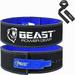 Beast Power Gear Weight Lifting Belt with Free Strap - 4 Inches Wide 10MM 13MM Lever Belt Weightlifting with Lever Buckle