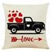 Outfmvch Valentines Pillow Covers Valentines Day Pillow Covers Valentines Decorations Throw Pillows for Couch Pillows Throw Pillows for Couch C One Size