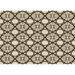 Ahgly Company Machine Washable Indoor Rectangle Transitional Chocolate Brown Area Rugs 4 x 6