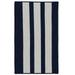 Rug Everglades Vertical Stripe Braided Area Rug Navy Pier - 10 x 13 ft.