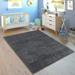FairOnly Shag Area Rug for Living Room 5 x 8 Home Decor Floor Carpet Non-Slip Nursery Rugs Dark Gray