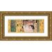 Klimt Gustav 18x9 Gold Ornate Wood Framed with Double Matting Museum Art Print Titled - Deco Panel-The Three Ages of Woman