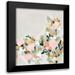 Vess June Erica 20x24 Black Modern Framed Museum Art Print Titled - Blushing Blooms I