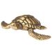 Etereauty Turtle Statue Figurines Sculpture Ornament Figurine Wealth Brass Prosperity Luck Good Mini Sea Animal Statues