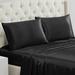 Juicy Couture Pillow Cases Microfiber/Polyester/Silk/Satin in Black | Standard | Wayfair JYZ020206