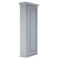 Winston Porter Corabelle Lemonwood On The Wall Cabinet 49.5H X 15.5W X 4.25D/Finish: Primed Solid Wood in Gray | 19.5 H x 15.5 W x 4.25 D in | Wayfair