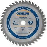 Oshlun SBF- Inch 40 Tooth TCG Saw Blade with 20mm Arbor (5/8-Inch Bushing) for Mild Steel and Ferrous Metals 40 Tooth x 20 mm Arbor Ferrous