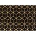 Black 144 x 96 x 0.35 in Area Rug - Corrigan Studio® Abstract 5064 Brown Area Rugs Polyester/Wool | 144 H x 96 W x 0.35 D in | Wayfair