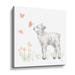 Harper Orchard Spring Lamb IV - Wrapped Canvas Painting Canvas, Glass in Green | 10 H x 10 W x 2 D in | Wayfair 94F1C3B0780B4257935F35D2B3F18FCB