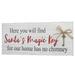 The Holiday Aisle® Edenrose Santas Key Tabletop Sign in Red/White | 18.9 H x 11.22 W x 2.36 D in | Wayfair 2093CD8E03814C4C8ABC937E23AA6E36