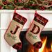 The Holiday Aisle® Personalized Stocking Polyester in Black/Green/Red | 16 H x 10 W in | Wayfair 8ABE54C212BC4C4199710A0AF1143E09
