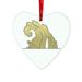 The Holiday Aisle® Rock 6 Glass Holiday Shaped Ornament Glass in Brown | 7 H x 7.9 W in | Wayfair 4294D00A7E464E879C6DCD91557D2703