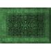 Black/Green 144 x 96 x 0.35 in Area Rug - Alcott Hill® Alamgir Oriental Machine Woven Area Rug in Dark Green/Black /Wool | Wayfair