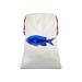 East Urban Home Blue Fish Sublimation Santa Sack Polyester in Blue/White | 27 H x 20 W in | Wayfair A0019F27B5BE4895B8C779DDC7CD5E75