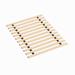 Millwood Pines 0.68-Inch Heavy Duty Mattress Support Wooden Bunkie Board/Slats Wood in Brown | 0.68 H x 54 W x 73 D in | Wayfair