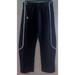 Adidas Pants & Jumpsuits | Adidas Climalite Athletic Pants Womens M Medium Black White Ankle Zip Sport Yoga | Color: Black | Size: M