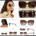 Burberry Accessories | Burberry Square Classic Iconic Check Sunglasses | Color: Brown | Size: 56mm-20mm-140mm