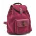 Gucci Bags | Gucci Suedeleather With Bamboo Top Handle Pink Suede Backpack | Color: Gold/Pink | Size: Os