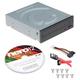 BestDuplicator Lite-On Super Allwrite Ihas124-04-Kit 24X Dvd+/-Rw Dual Layer Burner + Nero 12 Essentials Burning Software Sata Cable Kit