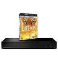 Panasonic DP-UB150 MULTIREGION DVD Regions 1-8 - Blu-ray Region B - Bundle Including Life of PI