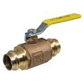 APOLLO VALVES 77W10401A Ball Valve,Brass Body,Inline,3/4" Pipe