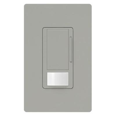 LUTRON MS-Z101-GR Occ/Vac Dimmer Snsr,Wall,Gray