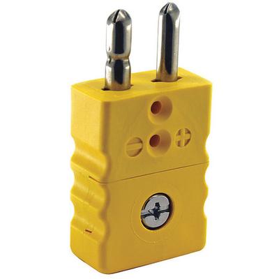 DAYTON 36GL02 Thermocouple Plug,K,Yellow,Standard