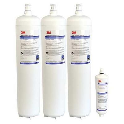 3M CARTPAK DP390 Quick Connect Filter, 15 gpm, 0.2 Micron, 2-3/4" O.D., 24