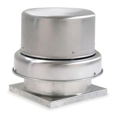 DAYTON 2RB64 Downblast Vent,Belt Drive,14-3/4 In