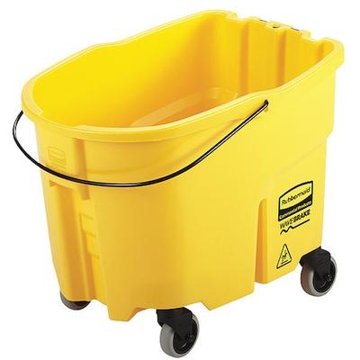 RUBBERMAID COMMERCIAL 2064914 8 3/4 gal Oval Mop Bucket, 17 in H, 16 in Dia,
