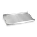 ZORO SELECT 2HGA1 Stainless Steel Wall Shelf, 12"D x 36"W x 11-1/2"H, Silver