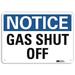 LYLE U5-1240-RA_10X7 Notice Sign, 7 in H, 10 in W, Vertical Rectangle, English,