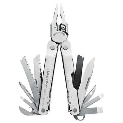 LEATHERMAN 831181 SuperTool300 MultiTool, SS, 19 Tools