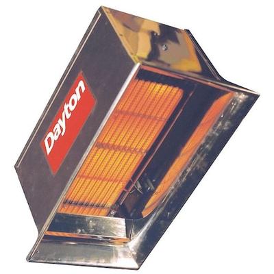 DAYTON 3E460 Gas Infrared Flat Panel Heater, LP, 30,000 BtuH Input, 22 1/2 in H