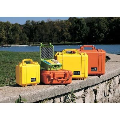 PELICAN 1450-000-150 Case,16 In Lx13 In Wx6-7/8 In D,Orange