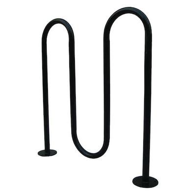 ZORO SELECT 45MK39 Bike Rack,Black,Steel,43-1/2 in.,5-Bike