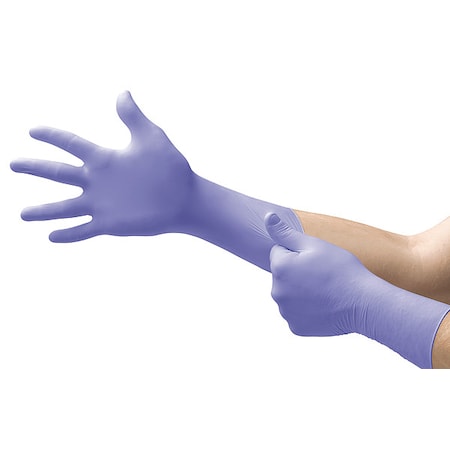 ANSELL SEC-375-XL Microflex Supreno, Nitrile Exam Gloves, 5.5 mil Palm,
