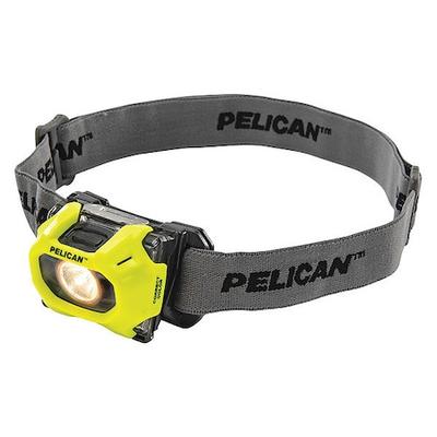 PELICAN 2755CC Industrial Headlamp,LED,Yellow,IPX4