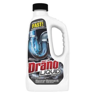 DRANO 318593 Liquid Clog Remover,Bleach,PK12
