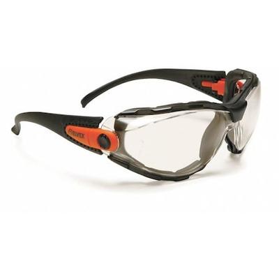 DELTA PLUS GG-40C-AF Safety Glasses, Clear Polycarbonate Lens, Anti-Fog