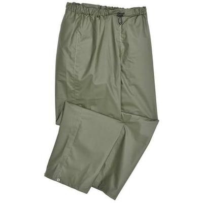 HELLY HANSEN 70429_480-XL Rain Pants,PVC/Polyester,Army Green,XL