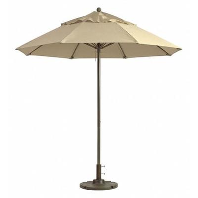 GROSFILLEX 98820331 Windmaster Umbrella, 9 ft., Khaki