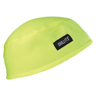 ERGODYNE 6630 Skull Cap,Lime,Solid