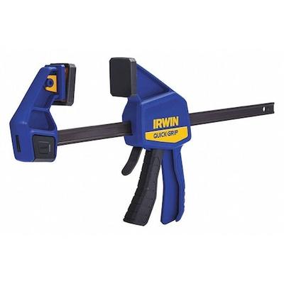IRWIN 1964718 12" Bar Clamp, High Impact Plastic Resin Handle and 3 1/4 in
