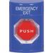 SAFETY TECHNOLOGY INTERNATIONAL SS2409EX-EN Emergency Exit Push Button,Blue,SPDT